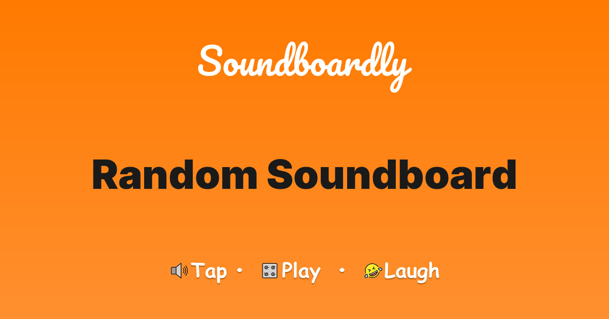 Random Soundboard